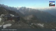 Archiv Foto Webcam Bergstation Fiescheralp-Eggishorn (Wallis) 18:00