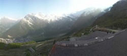 Archiv Foto Webcam Ausblick vom Berg Hannig 17:00