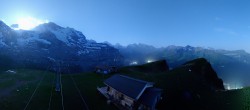 Archived image Webcam Top Station Lauberhorn, Grindelwald 01:00