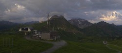 Archiv Foto Webcam Warth Schröcken - Panorama Saloberjet 05:00