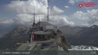 Archiv Foto Webcam Blick vom Corvatsch zum Silvaplanersee 10:00