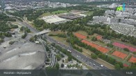 Archiv Foto Webcam München: Blick über den Olympiapark 12:00