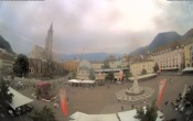 Archiv Foto Webcam Waltherplatz Bozen 09:00