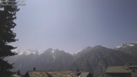 Archiv Foto Webcam Grächen - Blick nach Süd-West 13:00