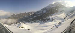 Archived image Webcam Top Station Hohsaas Gondola Saas-Grund 07:00