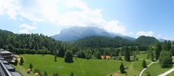 Archiv Foto Webcam Garmisch-Partenkirchen: Schloss Elmau 11:00