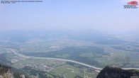Archived image Webcam Hoher Kasten - View to the Rheintal 13:00