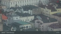 Archiv Foto Webcam Passau: Blick von der Veste Oberhaus auf Donau und Altstadt 01:00