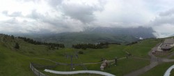 Archiv Foto Webcam Panorama der Seiser Alm von der Puflatsch Bergstation 09:00
