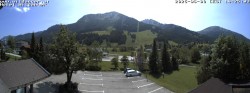 Archived image Webcam Hotel Wildanger - Zöblen 13:00