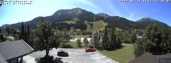 Archived image Webcam Hotel Wildanger - Zöblen 11:00