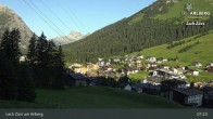 Archiv Foto Webcam Panoramablick: Oberlech 06:00