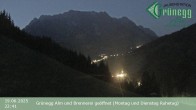 Archived image Webcam Dienten - View Grünegg Alm 21:00