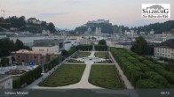 Archiv Foto Webcam Salzburg: Schloss Mirabell 04:00