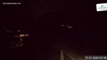 Blick vom Gipfel der Schmittenhöhe