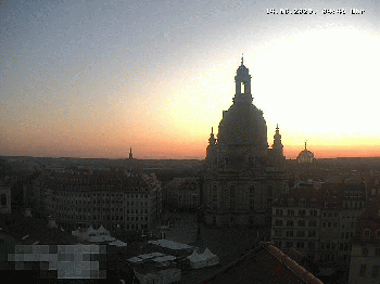 Dresden - Frauenkirche and Neumarkt square
