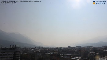 Uni Innsbruck - Blick ins Unterinntal