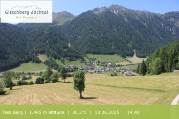 Webcam: Blick auf den Gitschberg