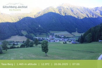 Webcam: View at Gitschberg Mountain